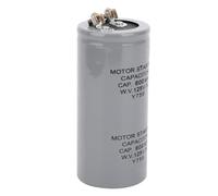 Cocoarm 600 Mfd Condensateur de Démarrage du Moteur 125VAC avec étui Extérieur en Plastique, Conception Résistante à la Chaleur, Installation Facile pour le Moteur électrique et le Ventilateur