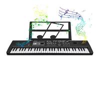 Cocoarm 61 touches clavier numérique piano débutants piano numérique musique orgue électronique clavier portable avec microphone pour enfants
