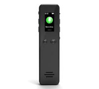 Cocoarm 64GB Enregistreur Vocal, Enregistrement Haute Résolution 1536kbps avec Écran TFT Haut-Parleur Intégré USB Type C Autonomie de 18H pour Conférences Réunions Interviews (64GB)