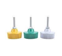 Cocoarm 6pc Brosse à Disque pour Perceuse Électrique, Filament Abrasif en | Options de 50 80 120, ajustement de tige 1/4\", kit d\'ébavurage en métal, outil de mélange de surface, 15 000-25 000 tr/min