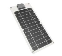 Cocoarm 6W Chargeur de Panneau Solaire USB, Cellules Monocristallines PET | Chargement direct pour caméras et radios, protections intelligentes du circuit de contrôle du courant, montage sur arbre de