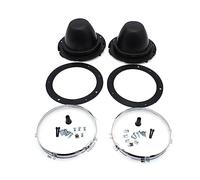 Cocoarm Abat-jour de Phare de 7 Pouces, Plastique de qualité Supérieure avec Conception Durable, Installation Facile pour les Véhicules avec Garnitures à Visser