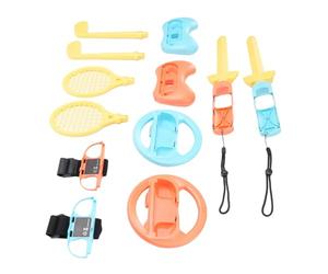 Cocoarm Accessoires de Sport pour Switch 2, Kit 14-en-1 avec Raquettes et | Matériau ABS, Compatible avec Tennis Ace et Just Dance, Comprend une Clôture, des Volants, des Poignées de Contrôleur