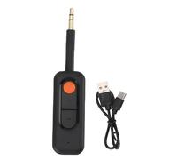 Cocoarm Adaptateur Bluetooth, Batterie 180 MAh, Émetteur Récepteur 2 en 1 | Boîtier ABS, Récepteur Stéréo de Voiture, Prise Auxiliaire, Appels du Véhicule, Connexion TV, Chargement Type C, Portée de