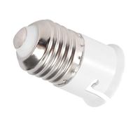 Cocoarm Adaptateur d'ampoule E27 vers B22, Prise de Convertisseur d'ampoule en Matériau PBT Ignifuge pour Usage Industriel de Bureau à Domicile, Adaptateur de Support de Lampe E27 à B22 Durable et