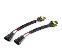 Cocoarm Adaptateur d'ampoules 2 Pièces 9005/9006 Mâle vers H11 Femelle avec Fil de Cuivre de Haute qualité et PVC pour une Installation Plug and Play Simple dans les Véhicules