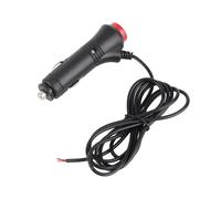 Cocoarm Adaptateur de Bouche de Cigarette de Cigarette Automobile, Plastique avec Interrupteur, Voyant LED, Protection Contre la Surcharge, pour Connecter Les Produits électriques Automobiles