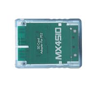 Cocoarm Adaptateur de Carte de Stockage Micro MX4SIO SIO2SD pour Console Fat, Matériau ABS, Solution d'extension de Mémoire Fabriquée à la Main, Compatible avec Les Logiciels Homebrew (Bleu