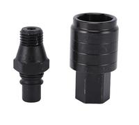 Cocoarm Adaptateur de Foret à Eau, Coupleur à Dégagement Rapide à Filetage M22 en Acier allié, Déchargement Rapide Mâle Femelle, concentricité élevée pour les Utilisateurs de Carottage et la