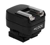 Cocoarm Adaptateur de Griffe Flash pour A7, Adaptateur Flash Compact et Port PC pour Appareils Photo A7IV A9 A1 avec Installation Facile et compatibilité étendue