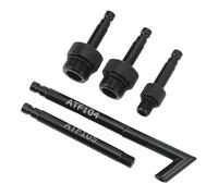Cocoarm Adaptateur de Remplissage ATF 5 Pièces pour Transmission AISIN 09G et 01J, Alliage d'aluminium, Haute Résistance, Connexion Facile pour Le Remplissage d'huile de Transmission CVT