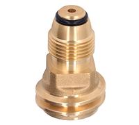 Cocoarm Adaptateur de Réservoir de, Raccord à Connexion Rapide en Laiton, Connecteur de Conversion POL à Nez Souple vers QCC 1 avec Filetage à Gauche, Joint étanche Résistant aux Fuites