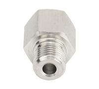 Cocoarm Adaptateur d'émetteur de Manomètre, Connecteur en Acier Inoxydable pour Manomètre d'huile, 1/8" NPT Femelle vers M10x1,0 Mâle, Idéal pour les Applications Automobiles