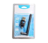 Cocoarm Adaptateur WiFi USB, Dongle Réseau Double Bande 433Mbps AC | Accessoire de connectivité sans fil, connexion par mot de passe WPS à un bouton, mode point d\'accès Soft AP pour