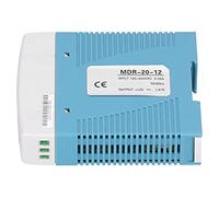 Cocoarm Alimentation à Découpage Berm, Alimentation sur Rail DIN ABS MDR 20 12 100 à 240 VAC, Sortie Unique 12 V 1,67 A, état LED, Montage pour Panneaux de Commande Industriels