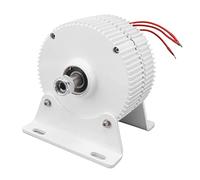 Cocoarm Alternateur de Générateur électrique d'énergie éolienne, Générateur de Vent à Aimant Permanent à Enroulement en Cuivre Pur, Entraînement Direct triphasé 750 Tr/min efficacité de 85% pour