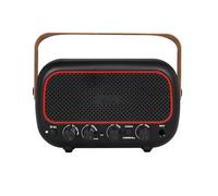 Cocoarm Ampli de Guitare Portable, Ampli de Guitare électrique à Batterie Rechargeable avec Modes Clean et Overdrive, 7 Heures D'autonomie, pour Pratique et Performance en Extérieur (Black)