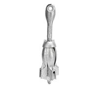 Cocoarm Ancre de Bateau Universelle en Acier au Carbone, Grappin Pliant 1.5kg/3,31lb avec Corde de 20m pour Applications Marines