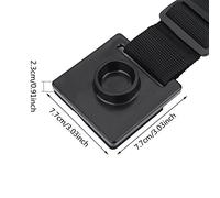 Cocoarm Ancre pour Violoncelle, Sangle en Nylon Réglable, Coussinet de Violoncelle Antidérapant, 40 à 80 Cm, pour Violoncellistes Professionnels et Pratique du (A)