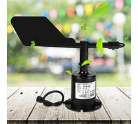 Cocoarm Anémomètre de Vitesse du Vent, Sortie de Signal à 8 Directions en Polycarbonate pour la Mesure des Conditions Météorologiques en Serre, Conception Petite et Légère, Résistant à la Rouille et