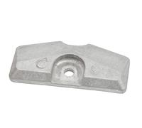 Cocoarm Anode de Transmission de l'unité Inférieure en Alliage d'aluminium, Anode de Transmission de l'unité Inférieure Hors-bord, Remplace 6L5 45251 00 pour Boîtier d'engrenage de Moteur