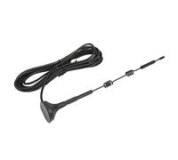 Cocoarm Antenne 5G Antenne de Signal Pleine Bande 10DBI Cuivre Rouge SMA Base Magnétique Intérieure Câble de 3 Mètres 600 à 6000 MHz pour Routeur DTU sans Fil Maison Intelligente