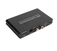 Cocoarm ARC Extracteur de Son Convertisseur DAC, 24bit 192KHz | Adaptateur optique vers 5.1 canaux, sortie simultanée L/R 3,5 mm, connectivité haut-parleur home cinéma, contrôle du