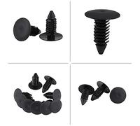 Cocoarm Attaches de Rivet de Pare-chocs de Voiture de 50 Pièces, en Plastique avec une Installation Facile, Idéales pour les Jupes Latérales et les Pare-chocs de la Plupart des Véhicules