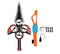 Cocoarm Avion RC Épée Volante, Avion Télécommandé à Contrôle par Gestes avec Lumières LED et Mousse Antichoc, Temps de Vol de 20 Minutes pour Adultes Enfants Débutants (Bronze Antique)