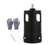 Cocoarm Batteuse à Maïs en Nylon pour Perceuse électrique, Réglable de 0 à 67 Mm, Portable, Mains Libres, Retrait Rapide des Grains pour la Récolte de Maïs Sec, Usage Domestique et Agricole (BLACK)