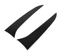 Cocoarm Becquet Latéral de Fenêtre, Garniture de Couvercle d'aile Latérale en Plastique ABS Noir Brillant pour X1 E84 2009-2015, Durable et Protecteur, Améliore l'apparence et Le Style de Course