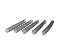 Cocoarm Bobines de Reliure en Spirale, Bobine de Reliure en Fer Métallique de 19 Mm de Diamètre pour 170 Feuilles A4, Pas 4:1, 48 Boucles, Fournitures de à Spirale pour Documents de Bureau, (BLACK)