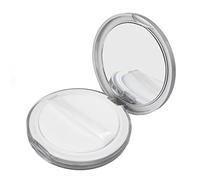 Cocoarm Boîte de Poudre Libre Rechargeable Vide de 3g, Matériau ABS, Tamis séparé et Houppette de Poudre, Idéale pour le Maquillage et les Voyages