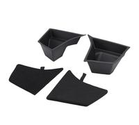 Cocoarm Boîte de Rangement Latérale de Coffre, Boîte D’organisation de Coffre, Bac de Rangement, Lot de 2 Pièces pour 2024-2026, avec Couvercle floqué en Matériau en Caoutchouc,