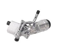 Cocoarm Boîtier de Filtre de Refroidisseur d'huile Moteur Ensemble de Boîtier de Filtre de Refroidisseur d'huile en Métal 55566784 650039 Remplacement Direct Résistant à la Rouille Installation