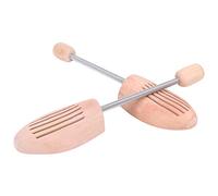 Cocoarm Bol et Soutien à Chaussures de Formation en Bois de Bois, 2 Porte-arbres à Chaussures avec une Colonne de Printemps, pour L'entretien et la Protection des, Adapte les pour Hommes et Femmes