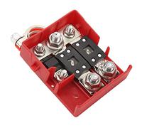 Cocoarm Borne de Batterie de Boîte à Fusibles, Matériau ABS, Protection contre les Courts-circuits 32 V 400 A, Idéale pour les 4 Roues Motrices et les Caravanes