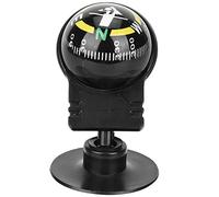 Cocoarm Boussole de Voiture Boule avec Ventouse ABS Boussole de Navigation Extérieure Paquet de 2 6x3x3cm Recherche de Direction Légère pour Voiture Randonnée Camping Voyage Aventure