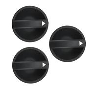 Cocoarm Bouton de Contrôle de Climatisation 3 Pièces pour 2005-2011, Matériau ABS, Bouton de Contrôle de Température AC de Remplacement pour un Accès Confortable