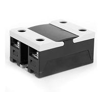 Cocoarm BRM 25LA Relais Statique SSR avec Fond en Aluminium Entrée 4 à 20 MA Charge 0 à 250 V CA Courant Nominal 40 A Indicateur LED pour Pièces électriques de Contrôle Industriel