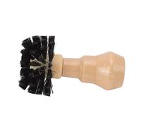 Cocoarm Brosse de Nettoyage pour Porte-filtre, Bois de Hêtre et Nylon, Couverture Multidirectionnelle et Prise Confortable, Idéale pour les Baristas et les Amateurs de café à la Maison (58MM)