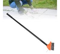 Cocoarm Brosse Réglable 134 cm pour Enlever Les Mauvaises Herbes | Tête triangulaire pour joints et pavés, manche télescopique en aluminium, outil de désherbage manuel