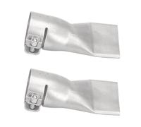 Cocoarm Bulle de Soudage à Bouche Large Plate de 40 Mm, Acier Inoxydable pour Pistolet à Air Chaud, Idéal pour le Soudage en Plastique PVC PV et des Performances Fiables
