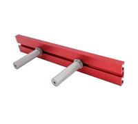 Cocoarm Butée de Rail en T de 20 Mm, Ensemble de Chien d'établi en Alliage d'aluminium pour le Travail du Bois, Mécanisme de Serrage Durable, sécurisé et Efficace pour le Fraisage et le Sciage
