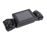 Cocoarm Caméra de Tableau de Bord 4 Canaux 1080P, Couverture à 360° et | Conception à 4 Lentilles, Batterie 150 MAh, écran 2,4 Pouces, Compatible Carte 64 Go, Installation facile.