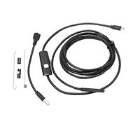 Cocoarm Caméra Endoscopique Industrielle AN97 5,5 Mm Caméra d'inspection ABS 640 X 480 HD 6 LED Réglables IP67 32 à 158 °F pour l'inspection des Machines de Vidange de Tuyaux de Moteur de Voiture