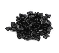 Cocoarm Capsules pour Griffes de Chat, Protège Griffes pour Animaux 100PCS en PVC for Soins des Ongles et Protection des des Chats (Black)