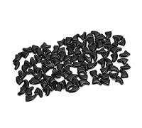 Cocoarm Capsules pour Griffes de Chat, Protège Griffes pour Animaux 100PCS en PVC for Soins des Ongles et Protection des des Chats (Black)