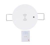 Cocoarm Capteur de Présence Humaine, Détecteur de Mouvement Intelligent ABS 24 GHz, Portée de 6 M, Couverture de 120 Degrés, 2,4 GHz WiFi BT5.0, Contrôle Automatique de la Lumière pour la sécurité