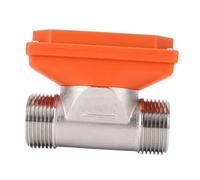 Cocoarm Capteur d'eau, Débitmètre d'eau à Affichage LCD Numérique 120 L/Min, Compteur de Liquide en Acier Inoxydable, Affichage Numérique Facile à Lire, Mesure de Haute Précision, Grande capacité